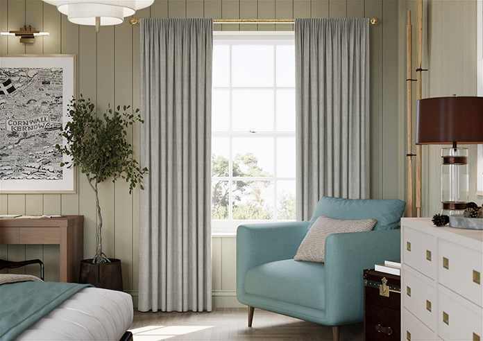 Atina (Blackout), Gainsboro - Made to Measure Curtains - Image 3
